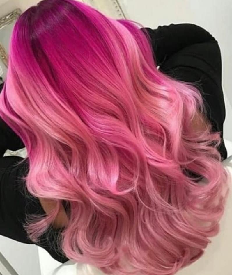 Formação de coloração de cabelo