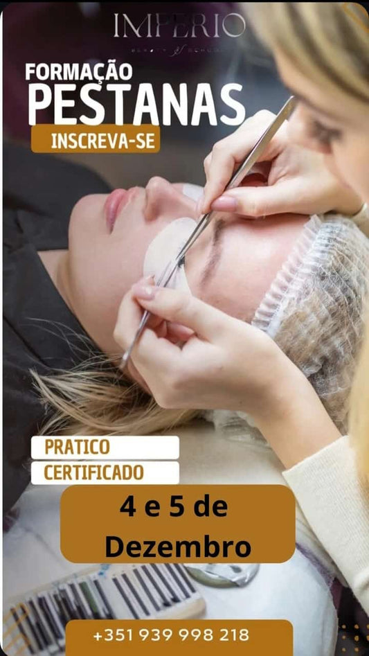 Formação de Pestanas 4 e 5 de Dezembro * oferta Kit Formação *